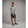 Ortovox FLEECE LIGHT GRID HOODY M (grønn salvie)