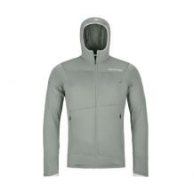Chaqueta de forro polar Ortovox FLEECE LIGHT HOODY M (green sage) Hombre