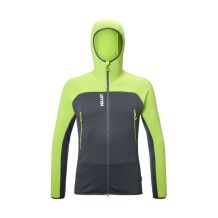 Fleece Millet FUSION GRID HOODIE M (MACAW GREEN/TARMAC) Herr
