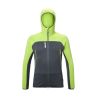Fleece Millet FUSION GRID HOODIE M (MACAW GREEN/TARMAC) Men