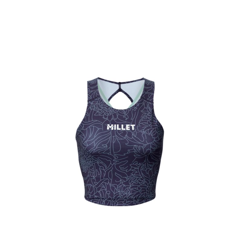 Sportbeha Millet CIMAI COLLAB BRA (PURPLE VELVET/SEAWEED) Dames