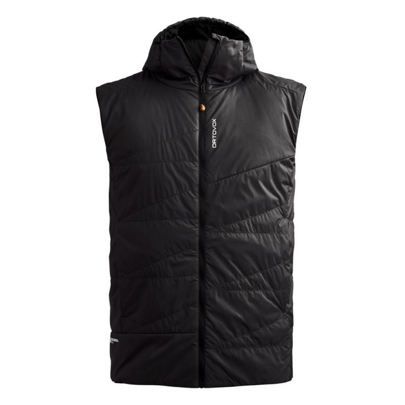 Utenærvest Ortovox SWISSWOOL PIZ DUAN VEST M (black raven) Herre
