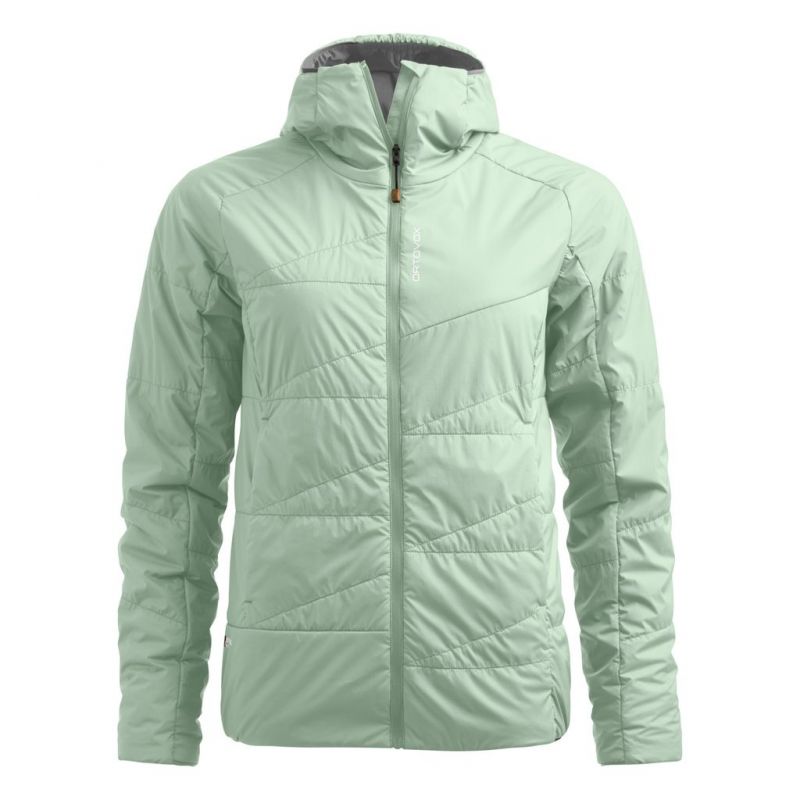 Untuvatakki Ortovox SWISSWOOL PIZ DUAN JACKET W (Vihreä happo) Naisille