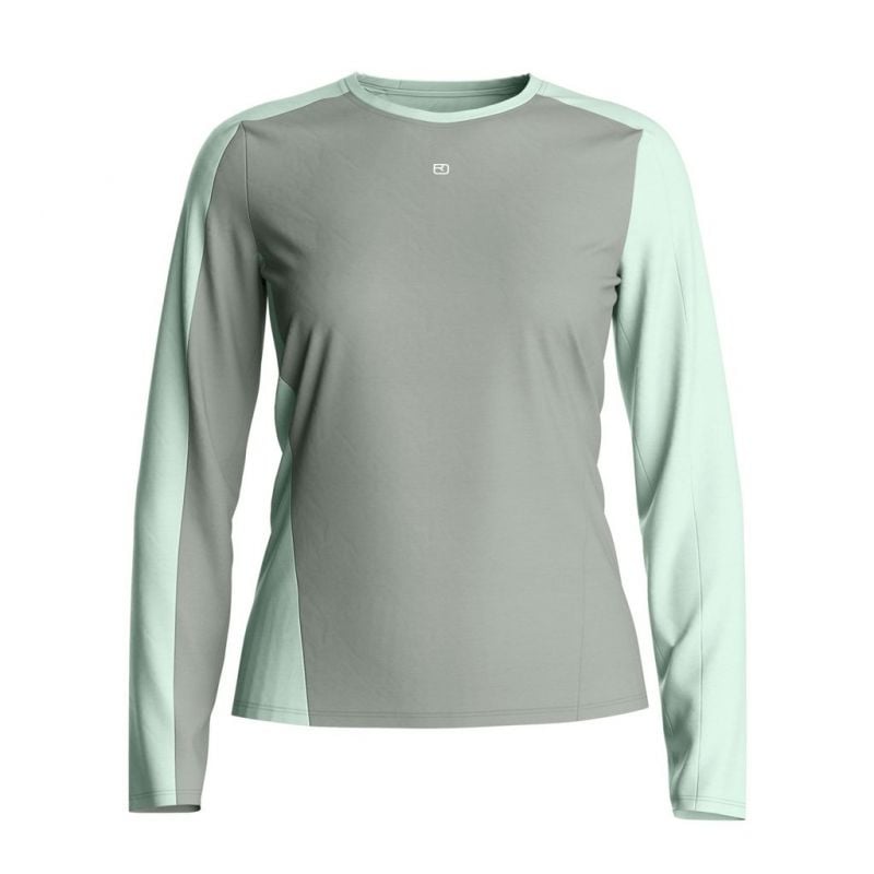 Camiseta de manga larga Ortovox 120 COOL TEC FAST UPWARD LS W (sage verde) Mujer
