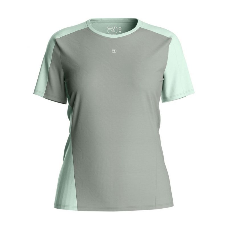 T-shirt Ortovox 120 COOL TEC FAST UPWARD TS W (grøn salvie) Kvinde
