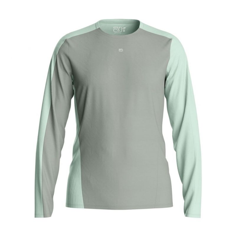 Langarmshirt Ortovox 120 COOL TEC FAST UPWARD LS M (grün salbei) Herren