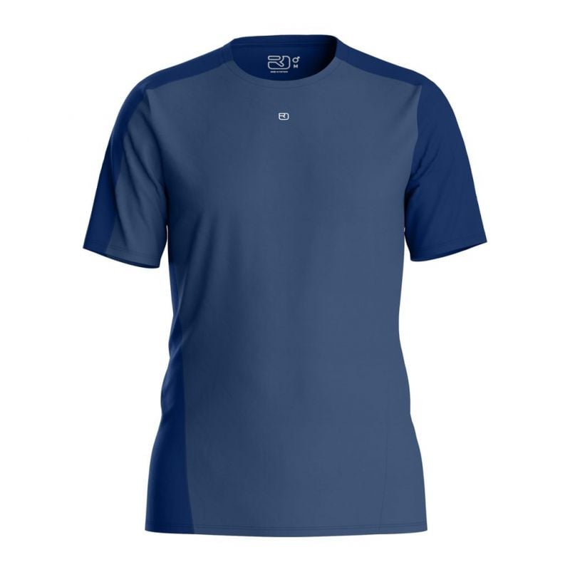 T-shirt Ortovox 120 COOL TEC FAST UPWARD TS M (blue nunatak) Uomo