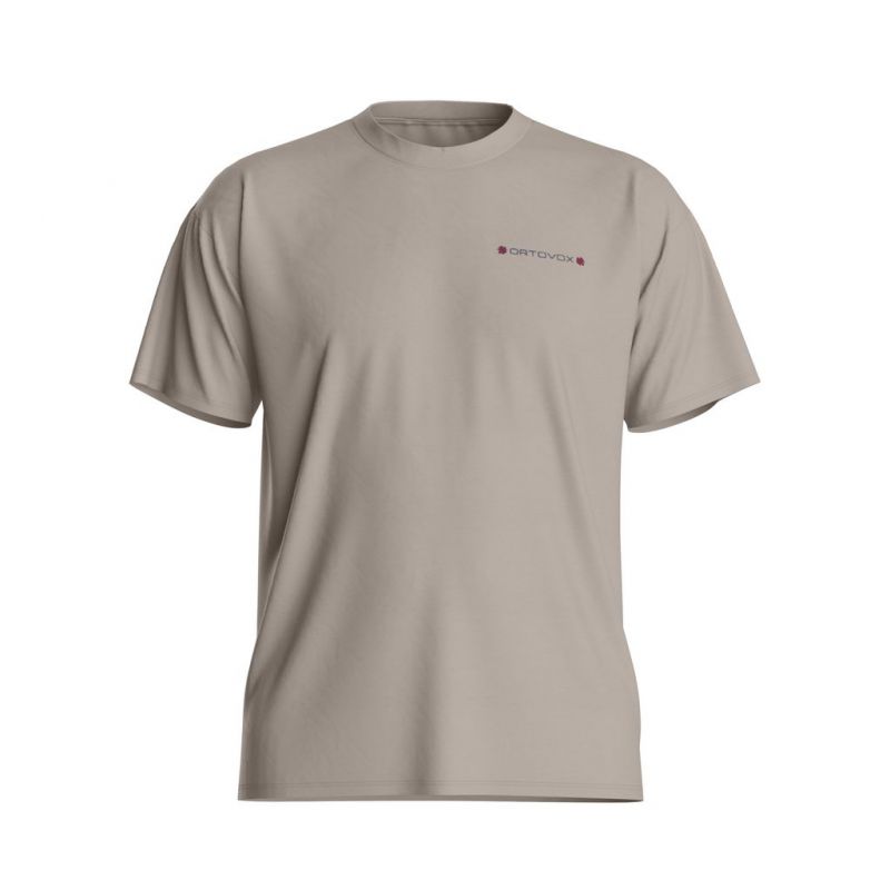 T-shirt Ortovox 150 COOL CLIMBING VIBES TS M (donker linnen) Man