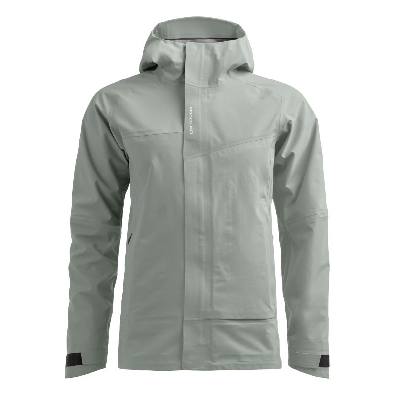 Hardshell-Jacke Ortovox SECEDA 3L JACKET W (Green Sage) Damen