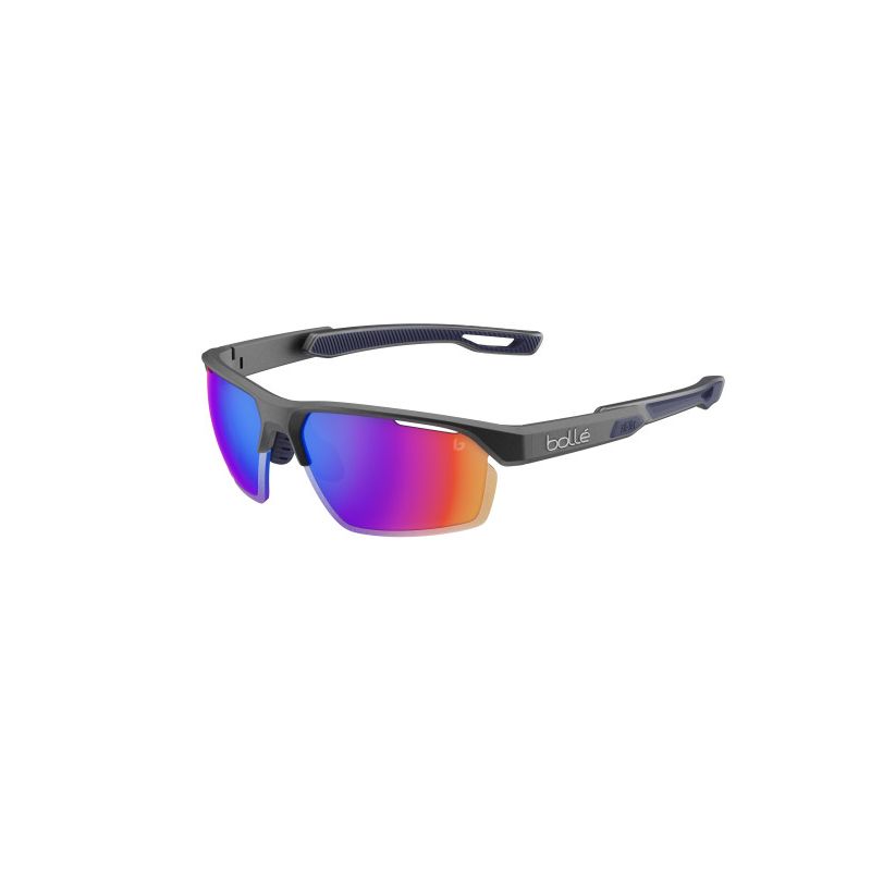 Solbriller BOLLE VICTUS PRO (Titanium Matte - Volt+ Ultraviolet Polarized) cat 3