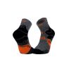 BV sport SOCQUETTE TREK GR "MID - LYOCELL" GRIGIO/ARANCIONE 39/41 ()
