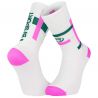 Calze da running BV sport LIGHT RUN "HAUTE" BALI (ROSA/VERDE)
