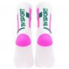 BV sport SOCQUETTE LIGHT RUN "HAUTE" BALI - ROZE/GROEN 39/41 ()