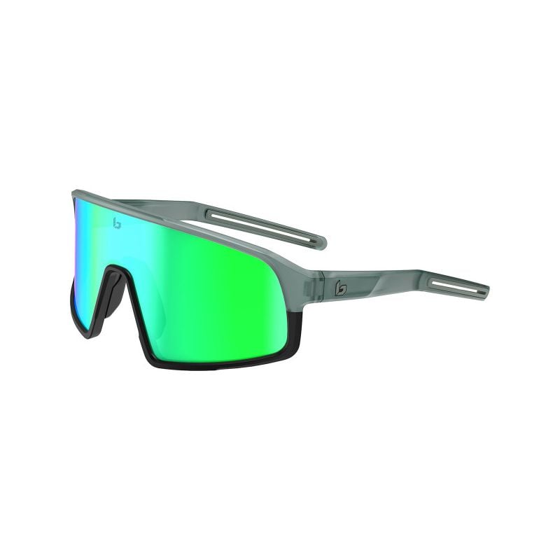 Sonnenbrille Bollé STRIVER SHIELD (Hunter Green Frost - Jade Green) Kat. 3