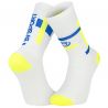 BV sport SOCQUETTE LIGHT RUN "HAUTE" BALI -HVIT/GUL 42/44 ()