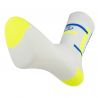 BV sport SOCQUETTE LIGHT RUN "HAUTE" BALI -WIT/GEEL 42/44 ()