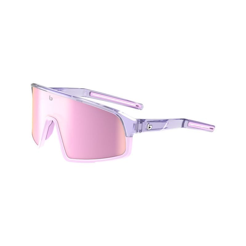 Sonnenbrille Bollé STRIVER SHIELD (Astro Purple Crystal Pink - Brown Pink) Kat. 3