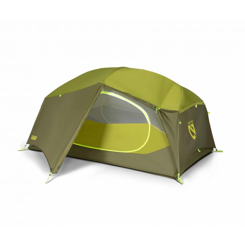Tent NEMO Aurora 2P (Fog/Smokey Olive) & Footprint