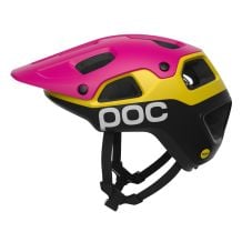 MTB-hjälm POC Cularis Pure (Rhos Red Matt/Citrine Yellow Matt)