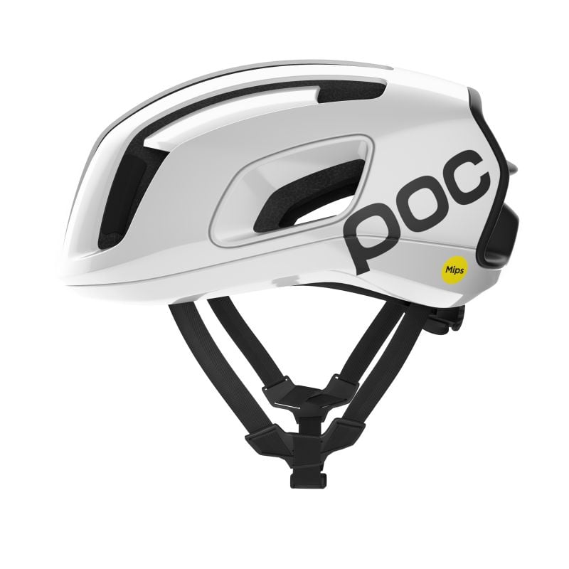 Sykkelhjelm POC Cytal (Hydrogen White/Uranium Black Matt w. Logo)