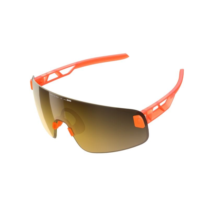 Sonnenbrille POC Elicit Toric Ltd. ed (Fluo. Orange Translucent/Clarity Road/Partly Sunny Gold) Kat 2