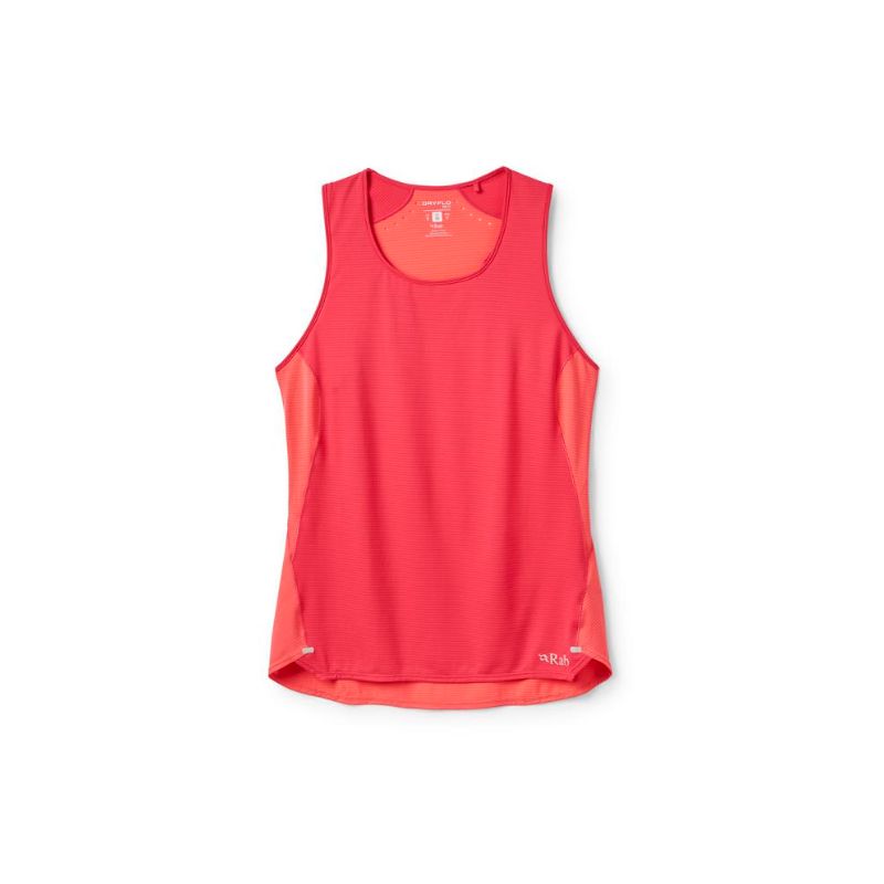 Tanktop Rab Sonic Ultra Vest Wmns (Wassermelone/Hibiskus) Damen