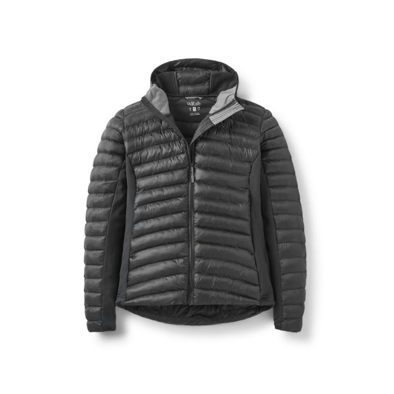 Down Jacket Rab Cirrus Flex Hoody Wmns (Black) Women
