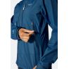 Rab Chaqueta de montaña Downpour Wmns (Tempest Blue)