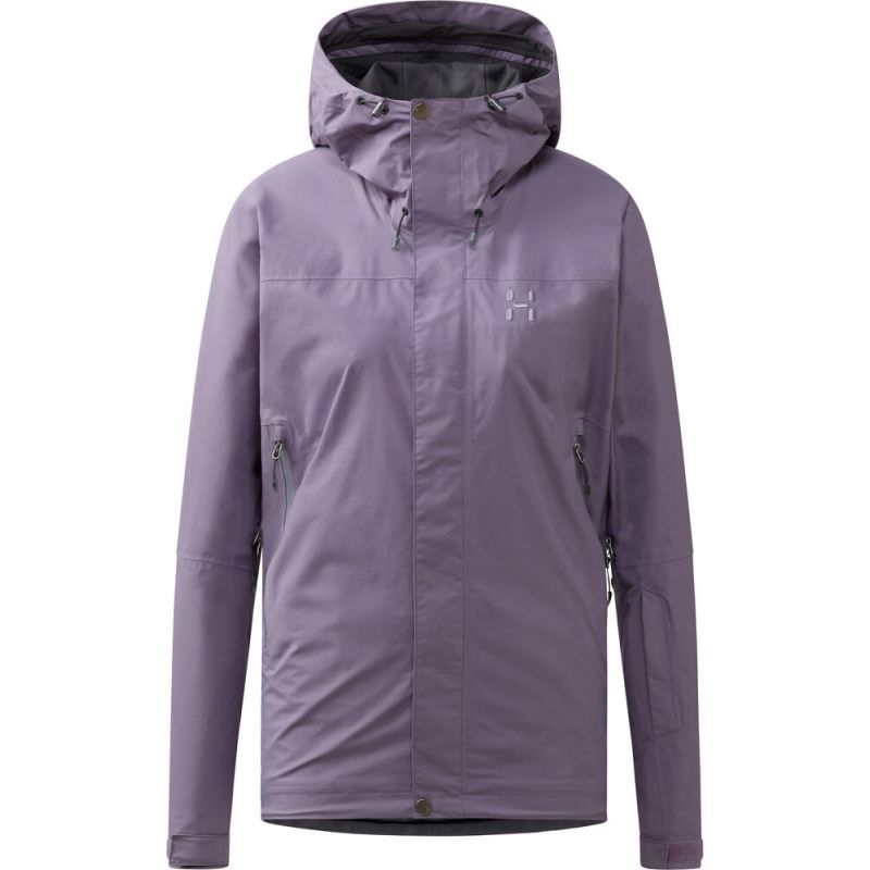 Vandtæt HAGLOFS Astral GTX II Jakke (Purple Fog) Kvinder