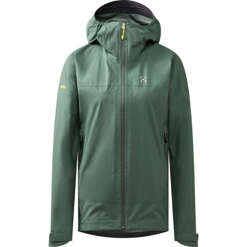 Chaqueta impermeable HAGLOFS L.I.M Airak 2,5L Women (Verde Clorofila) Mujer