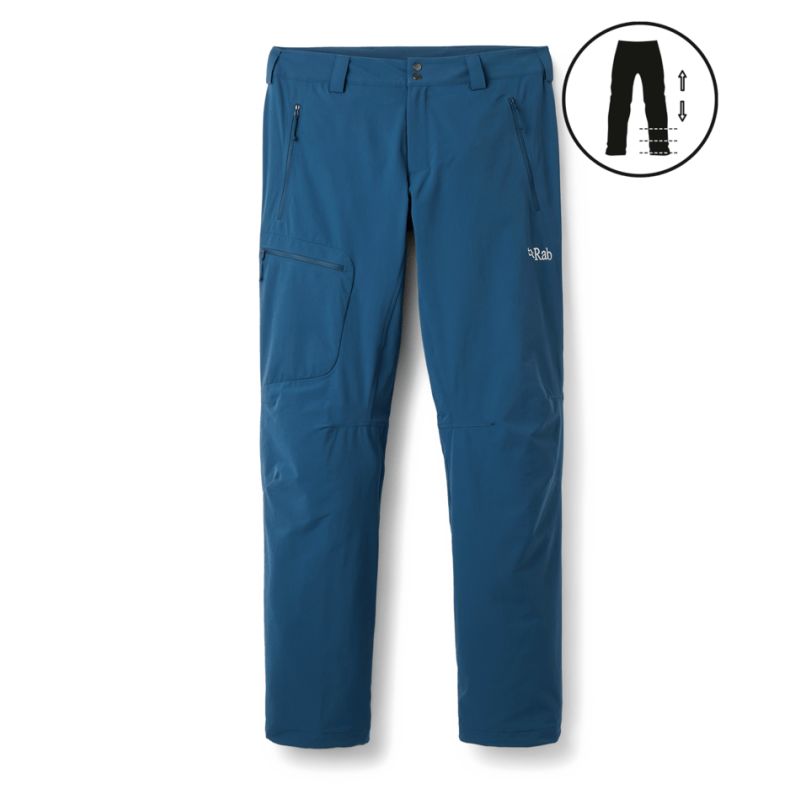 Pantaloni Rab Incline (Beluga) Uomo