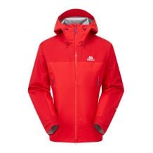 Waterproof jacket MOUNTAIN EQUIPMENT Saltoro mens jacket (Imperial Red/Crimson) Men