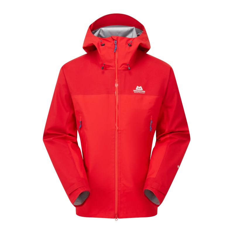 Waterproof jacket MOUNTAIN EQUIPMENT Saltoro mens jacket (Imperial Red/Crimson) Men