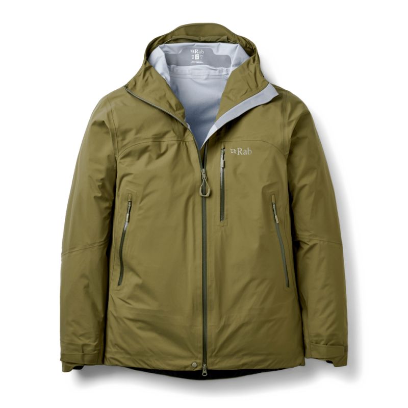 Waterdichte jas Rab Firewall Mountain Jacket (Olive) Heren