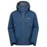 Vattentät jacka Rab Downpour Mountain Jacket (Tempest Blue) Herr