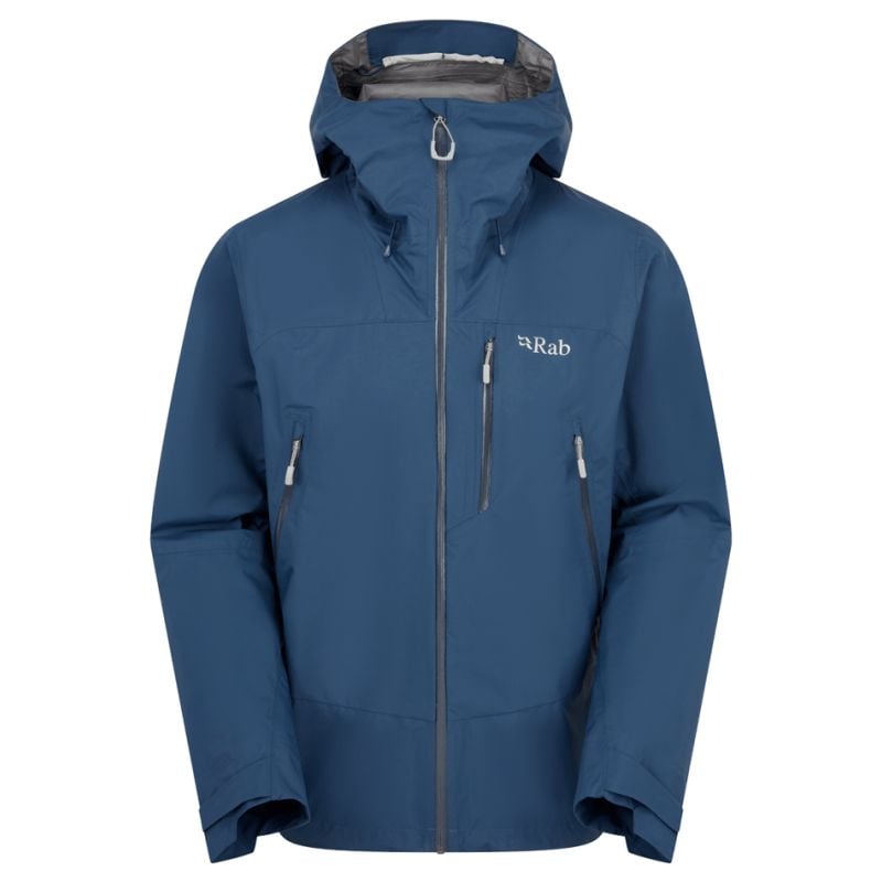 Waterproof Jacket Rab Downpour Mountain Jacket (Tempest Blue) Men