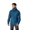 Rab Giacca da Montagna Downpour (Tempest Blue)