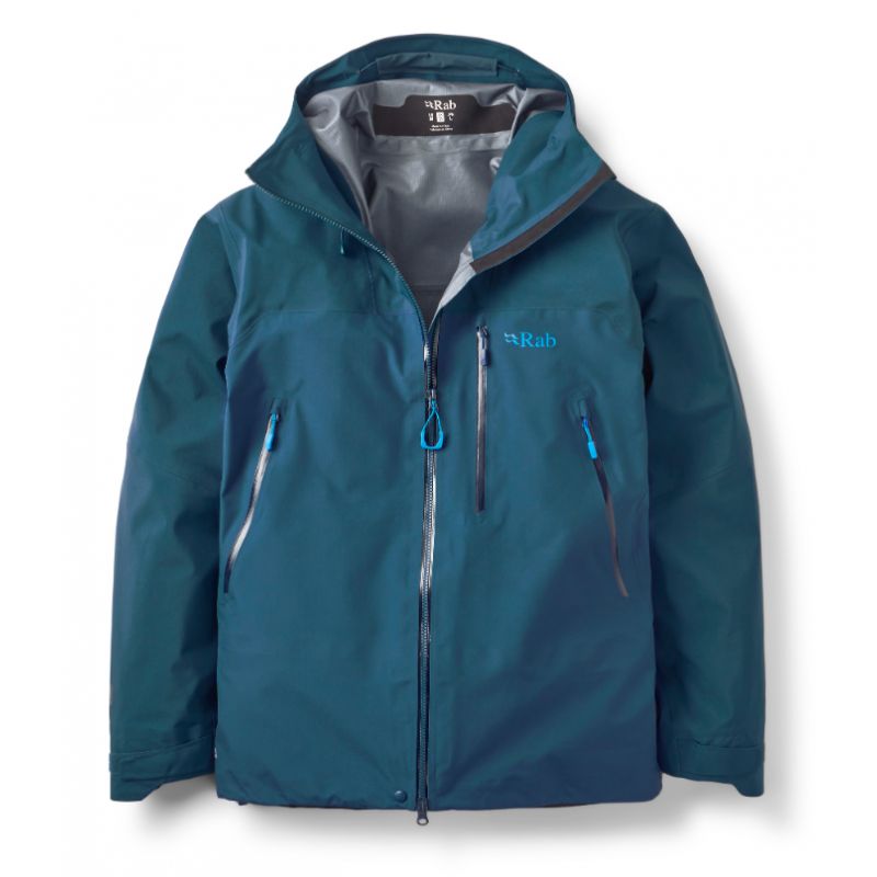 Vedenpitävä takki Rab Latok Mountain GTX Jacket (Tempest Blue) Miehet