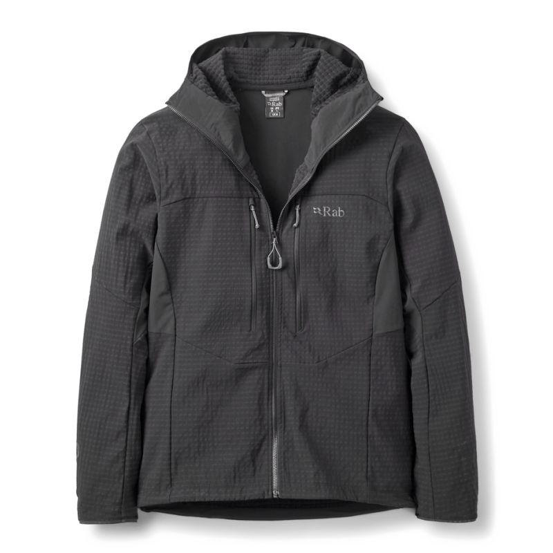 Giacca in pile Rab Ascendor Pro Hoody (Nero) Uomo
