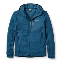 Fleece Jacket Rab Ascendor Light Hoody (Tempest Blue) Men