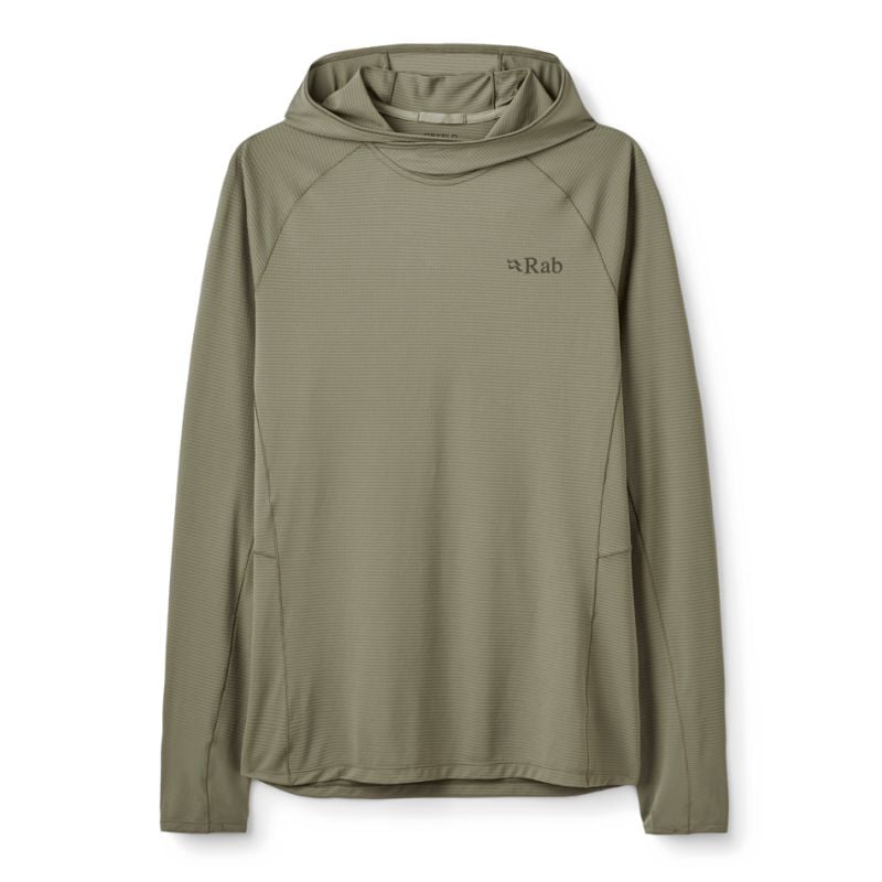 Sweat technique RAB Sonic Hoody (Light Khaki) Homme