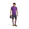 La Sportiva T-Shirt Climbing on the Moon M Viola/Giallo ()