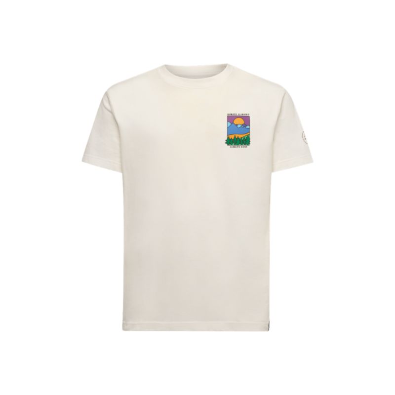 T-skjorte La Sportiva Always Climbing T-Shirt M (Chalk) Herre