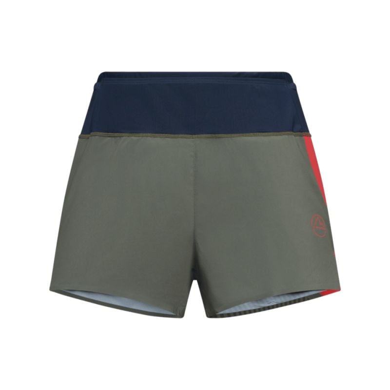 Trail shorts La Sportiva Flow 3" Short M (Mountain Red/Cypress) Mænd