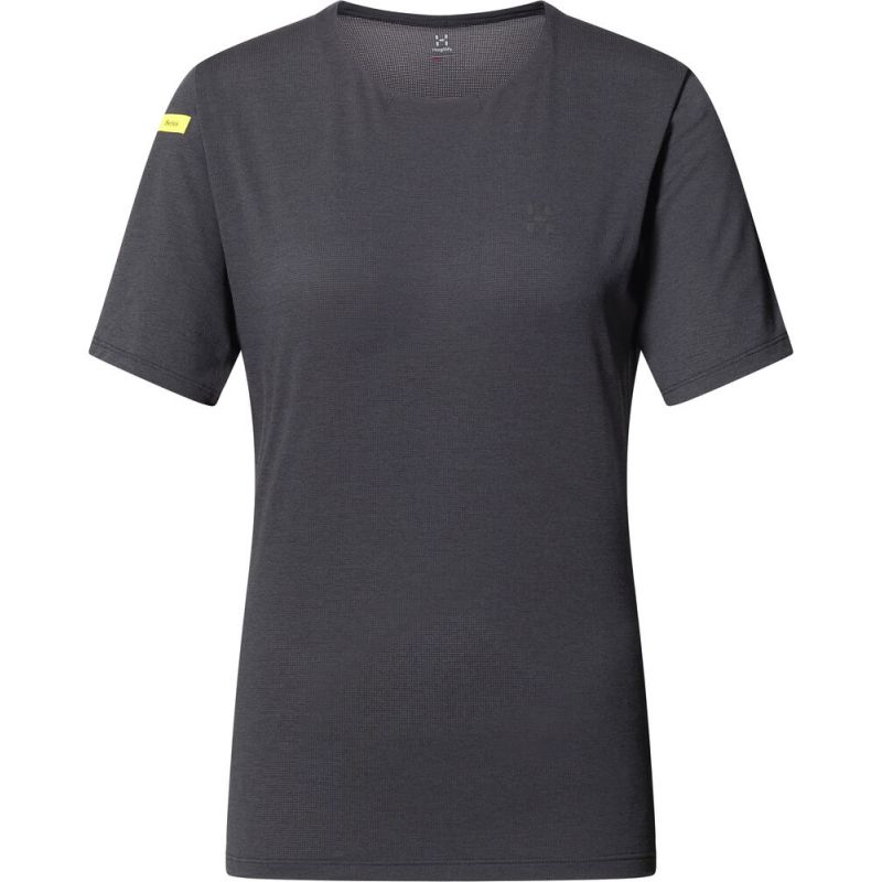 T-shirt HAGLOFS L.I.M Ridge Tee (True Black) Kvinder