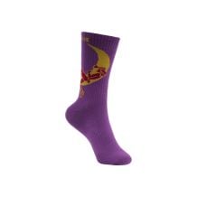 Socks La Sportiva Climbing on the Moon Socks (Purple/Yellow) Unisex
