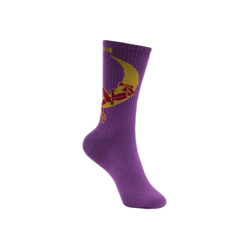 Calze La Sportiva Climbing on the Moon Socks (Viola/Giallo) Unisex