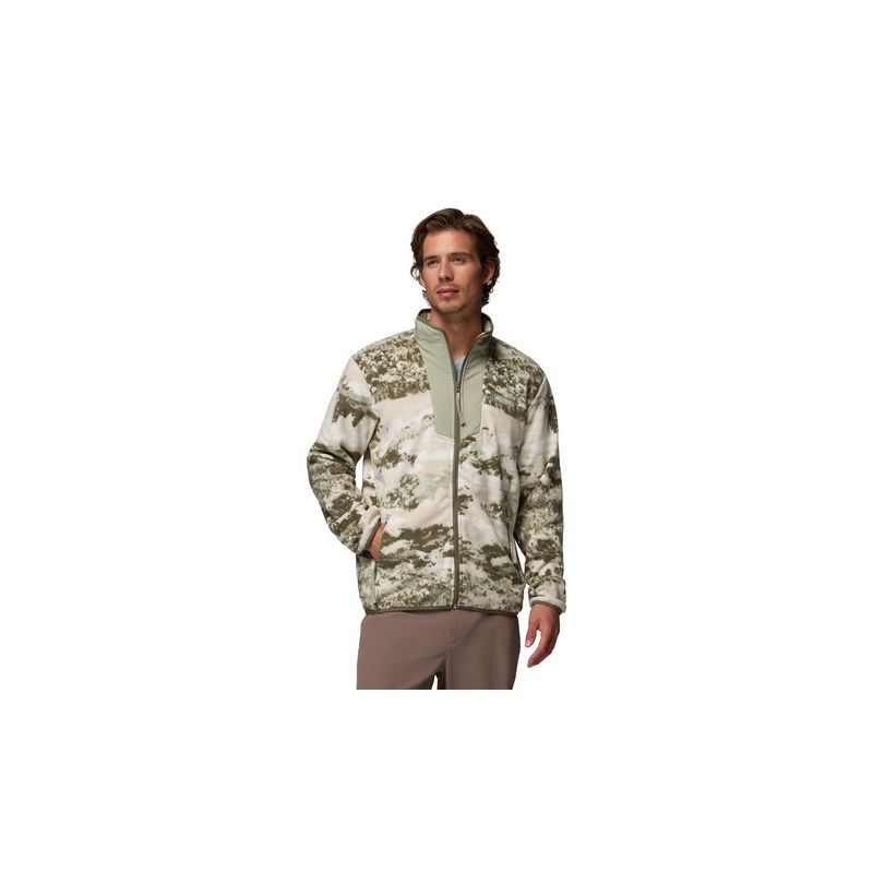 Polaire Columbia Sequoia Grove Printed Full Zip (Safari, Fieldaz) Uomo