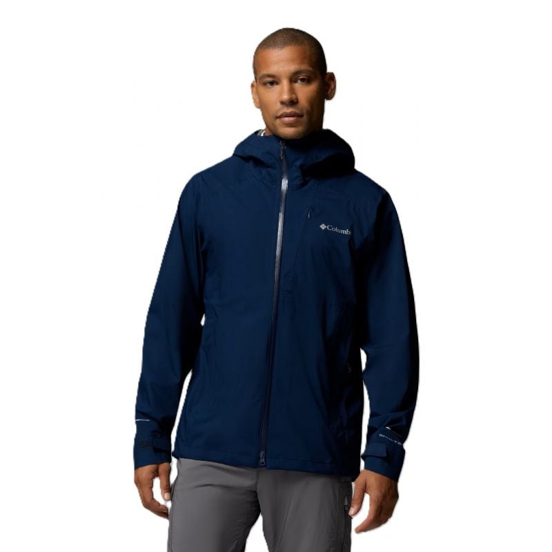 Vedenpitävä takki Columbia Trailborne 2.5L (Collegiate Navy) Miehet