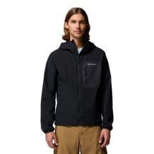 Softshell jakke Columbia Tall Heights III Hooded (Black) Mand